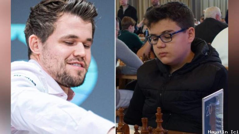 13 Yaşındaki Yağız Kaan, Satranç Efsanesi Magnus Carlsen'i Mat Etti