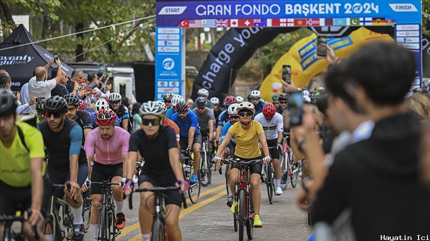 Gran Fondo Başkent Bisiklet Yarışı Yapıldı