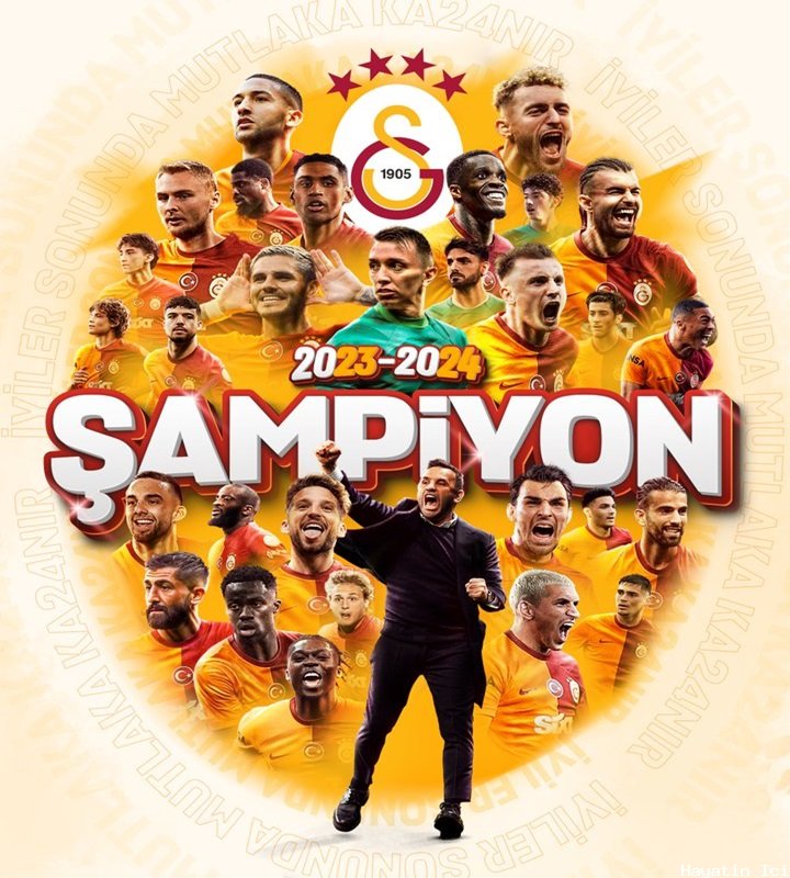 2023-24 Şampiyonu Galatasaray